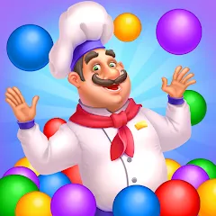 Взломанная Bubble Cafe (Бабл Кафе)  [МОД Много монет] - полная версия apk на Андроид