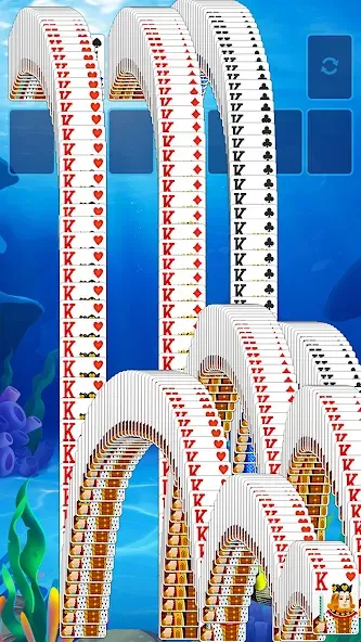 Solitaire Fish  [МОД Все открыто] Screenshot 5