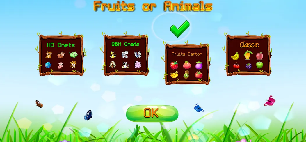 Link fruits - fruit match pair  [МОД Много денег] Screenshot 2