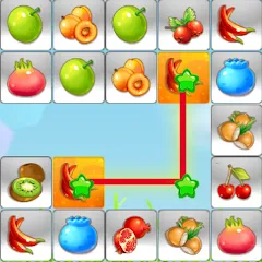 Скачать взлом Link fruits - fruit match pair  [МОД Много денег] - стабильная версия apk на Андроид