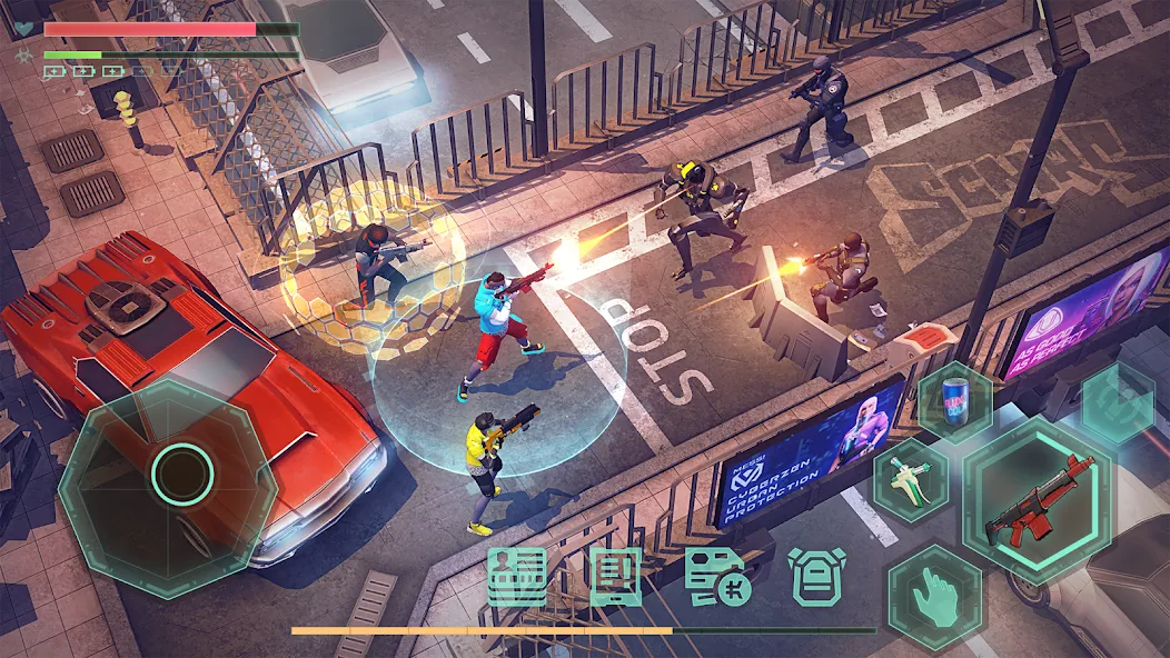 Cyberika: Action Cyberpunk RPG (Сайберика)  [МОД Unlocked] Screenshot 5