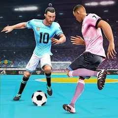 Скачать взлом Indoor Futsal: Football Games (Индор Футзал)  [МОД Menu] - последняя версия apk на Андроид