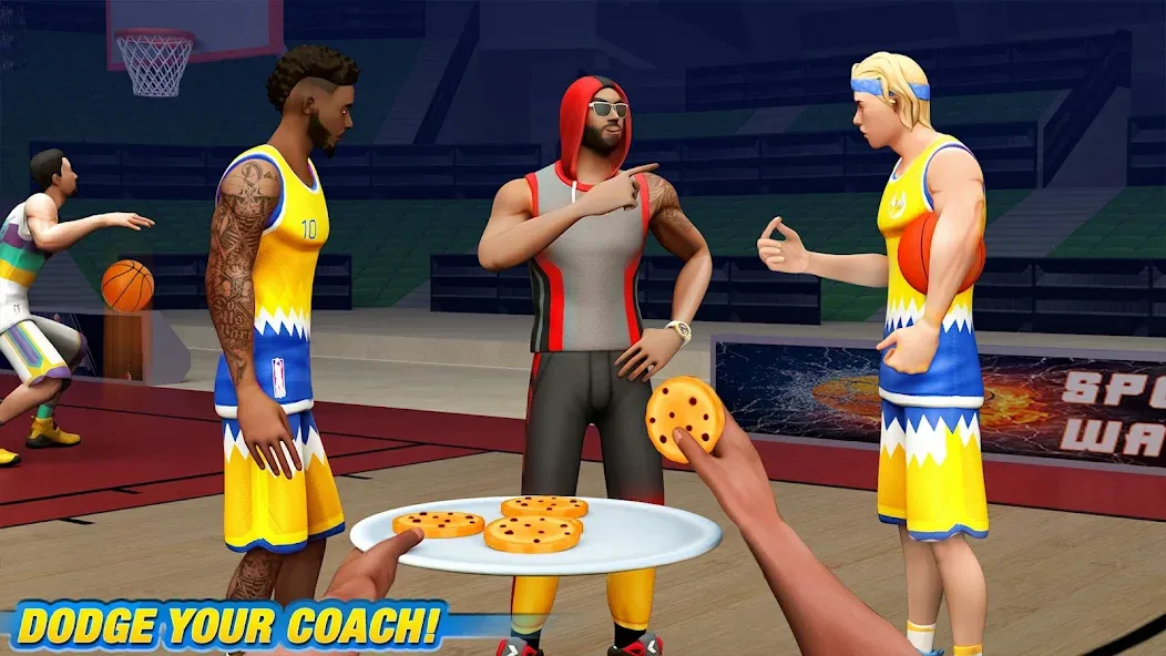 Dunk Smash: Basketball Games (Баскетбольные игры)  [МОД Menu] Screenshot 5