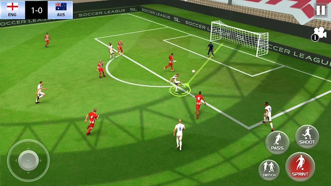 Play Football: Soccer Games (тар Футбол 23)  [МОД Меню] Screenshot 2