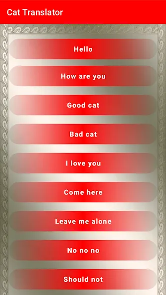 Translator for Cats Prank  [МОД Бесконечные монеты] Screenshot 2