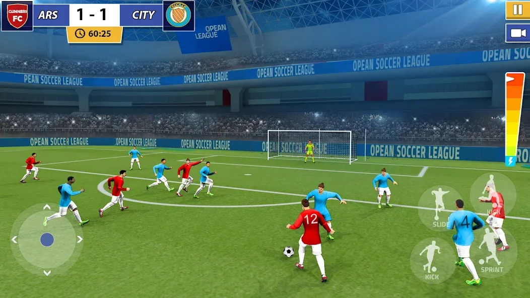 Soccer Star: Soccer Kicks Game (окер Стар)  [МОД Бесконечные монеты] Screenshot 2