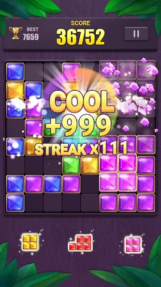 Block Puzzle: Jewel Blast Game  [МОД Бесконечные монеты] Screenshot 5