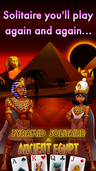 Pyramid Solitaire - Egypt (Пирамиды пасьянс)  [МОД Много денег] Screenshot 2