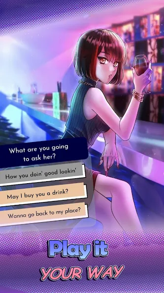 HaremKing - Waifu Dating Sim (ХаремКинг)  [МОД Много монет] Screenshot 1