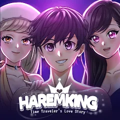 Скачать взлом HaremKing - Waifu Dating Sim (ХаремКинг)  [МОД Много монет] - полная версия apk на Андроид