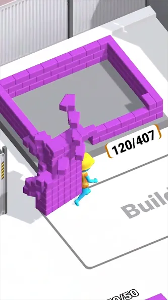 Pro Builder 3D (Про Билдер 3Д)  [МОД Меню] Screenshot 1