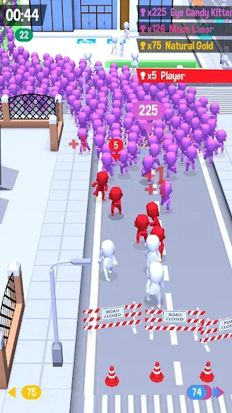 Crowd City (Крауд Сити)  [МОД Unlocked] Screenshot 2