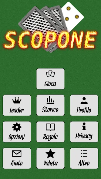 Scopone (Скопоне)  [МОД Много монет] Screenshot 1