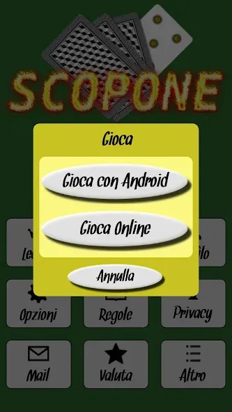 Scopone (Скопоне)  [МОД Много монет] Screenshot 2