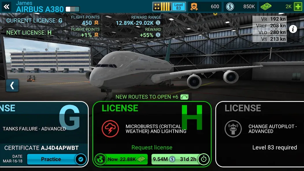 Airline Commander: Flight Game (ЭЙРЛАЙН КОМАНДЕР)  [МОД Menu] Screenshot 4