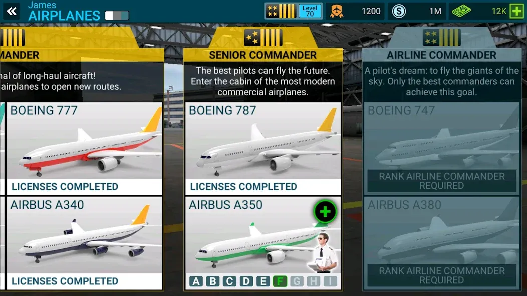 Airline Commander: Flight Game (ЭЙРЛАЙН КОМАНДЕР)  [МОД Menu] Screenshot 5