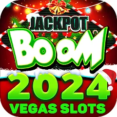 Взлом Jackpot Boom Casino Slot Games (Джекпот Бум Казино Игры на Слотмашинах)  [МОД Бесконечные деньги] - полная версия apk на Андроид