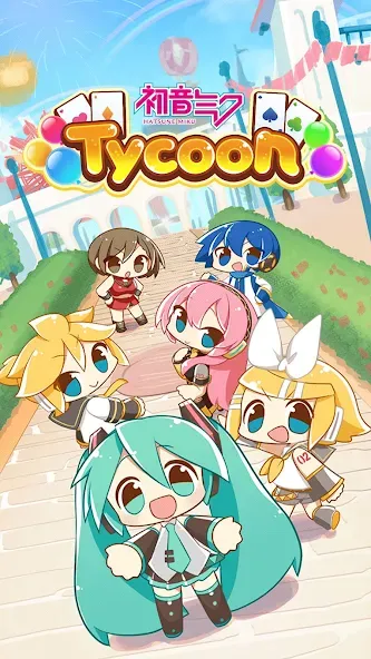 Hatsune Miku Tycoon (Хацуне Мику Тайкун)  [МОД Много денег] Screenshot 1