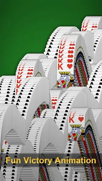 Klondike Solitaire - Patience  [МОД Mega Pack] Screenshot 3