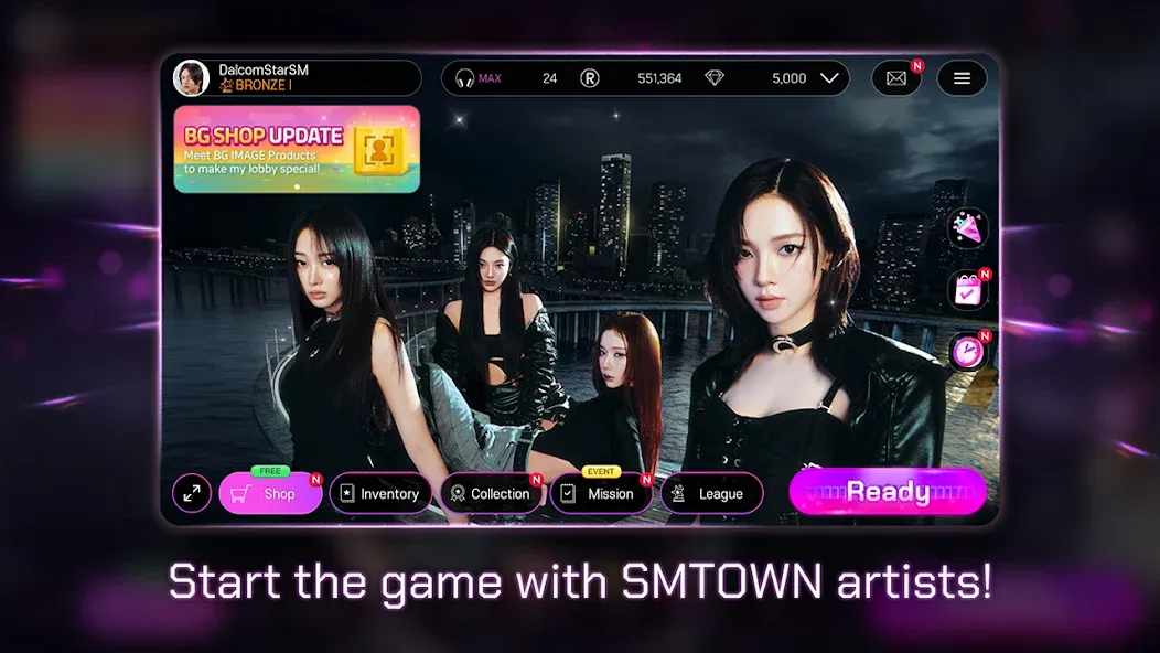 SUPERSTAR SMTOWN (уперСтар СМТАУН)  [МОД Много денег] Screenshot 2