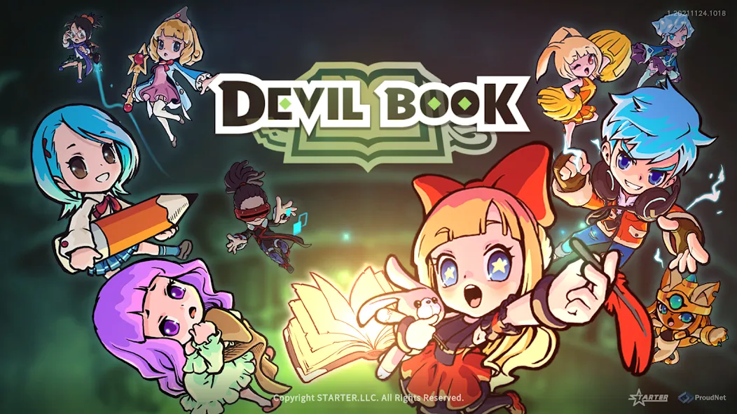 Devil Book: Hand-Drawn MMO (Дэвил Бук)  [МОД Все открыто] Screenshot 1