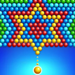 Взломанная Bubble Shooter Royal Pop  [МОД Все открыто] - стабильная версия apk на Андроид