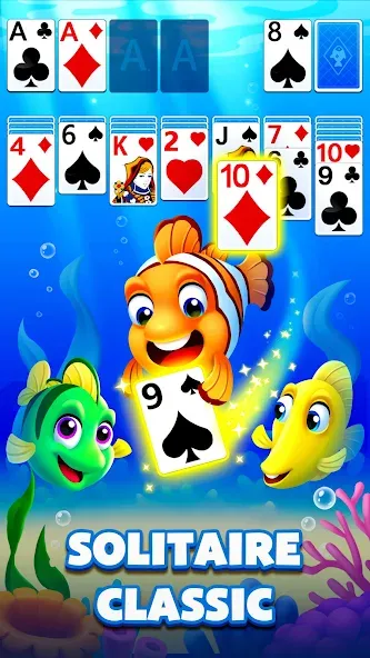 Solitaire Ocean  [МОД Menu] Screenshot 4