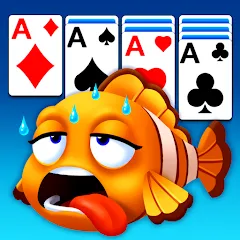 Взломанная Solitaire Ocean  [МОД Menu] - полная версия apk на Андроид