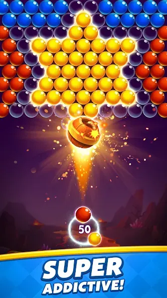 Bubble Shooter  [МОД Unlocked] Screenshot 1