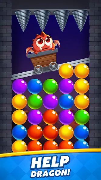 Bubble Shooter  [МОД Unlocked] Screenshot 3