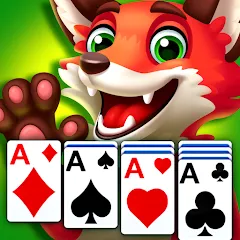 Взломанная Solitaire Zoo  [МОД Бесконечные деньги] - последняя версия apk на Андроид