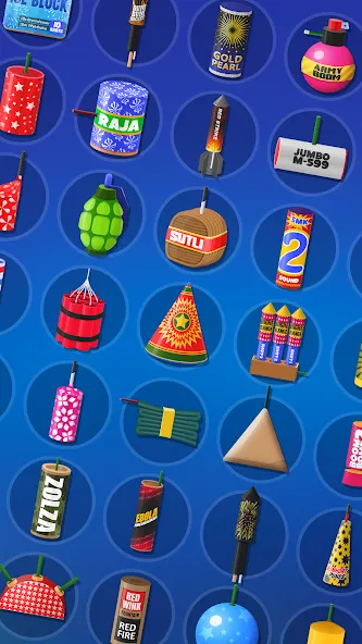 Diwali Firecrackers Simulator (Дивали Файркрекерс Симулятор)  [МОД Много денег] Screenshot 2