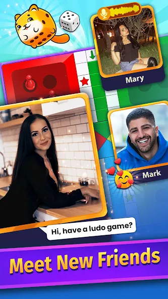 Ludo Game COPLE - Voice Chat  [МОД Много монет] Screenshot 3