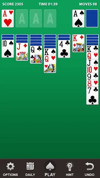 Solitaire.  [МОД Много денег] Screenshot 5