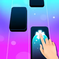 Взлом Magic Music Tiles, Piano Tiles  [МОД Бесконечные монеты] - стабильная версия apk на Андроид