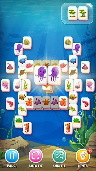 Mahjong Fish (Маджонг Рыбы)  [МОД Unlimited Money] Screenshot 2
