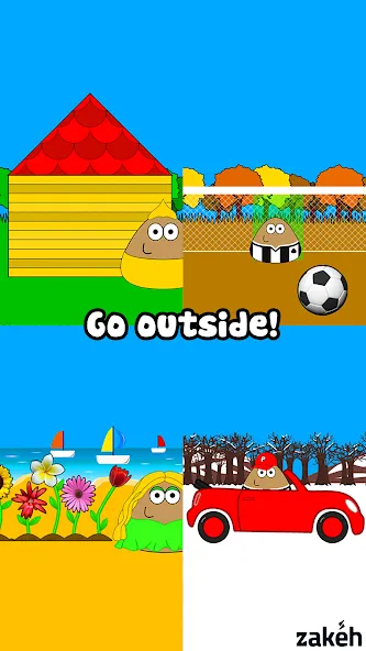 Pou (Пуо)  [МОД Menu] Screenshot 4