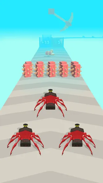 Merge Spider Train  [МОД Menu] Screenshot 1