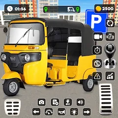 Взломанная Tuk Tuk Auto Rickshaw Game 3d  [МОД Много денег] - полная версия apk на Андроид