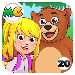 Взломанная My City : Wildlife Camping (Мой город)  [МОД Много денег] - стабильная версия apk на Андроид