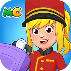 Скачать взлом My City : Hotel (Мой Город)  [МОД Mega Pack] - полная версия apk на Андроид