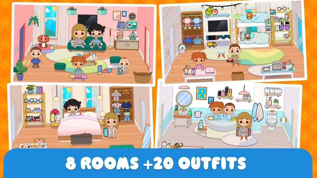 Minni Family Home - Play House (Минни Семейный дом)  [МОД Unlimited Money] Screenshot 1