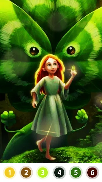 Myth & Fairy Color by Number  [МОД Все открыто] Screenshot 4