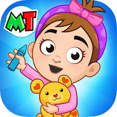 Скачать взломанную My Town : Daycare Game  [МОД Unlocked] - последняя версия apk на Андроид