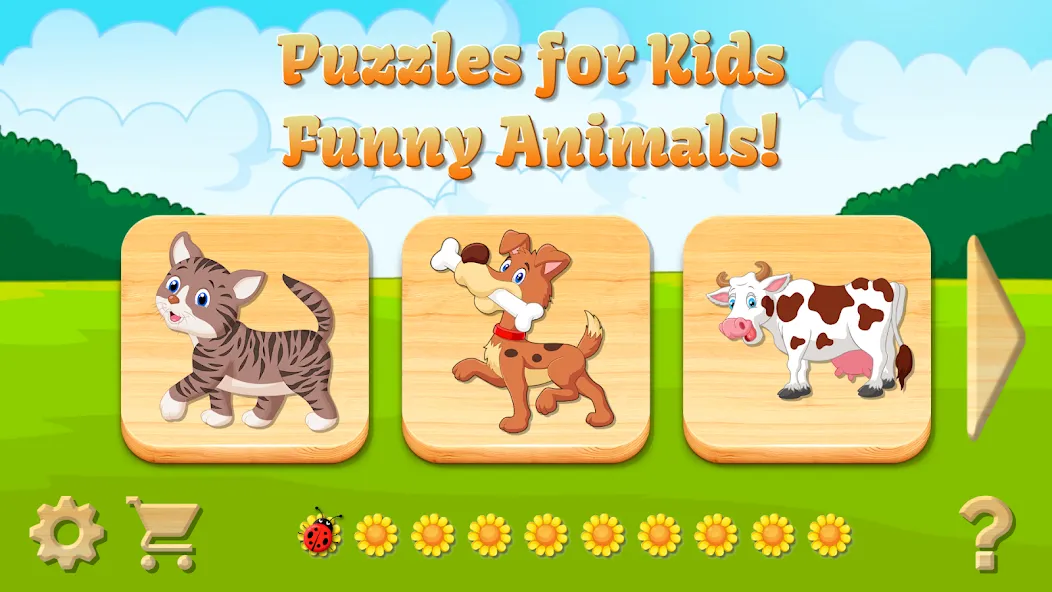 Baby Puzzles for Kids  [МОД Unlimited Money] Screenshot 1