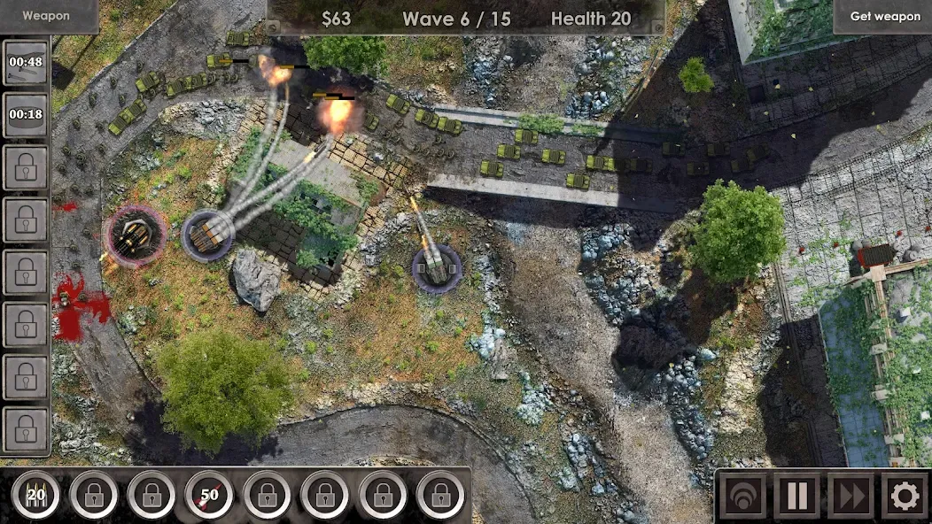 Defense Zone 3 Ultra HD (Дефенс Зона 3 Ультра ХД)  [МОД Все открыто] Screenshot 1