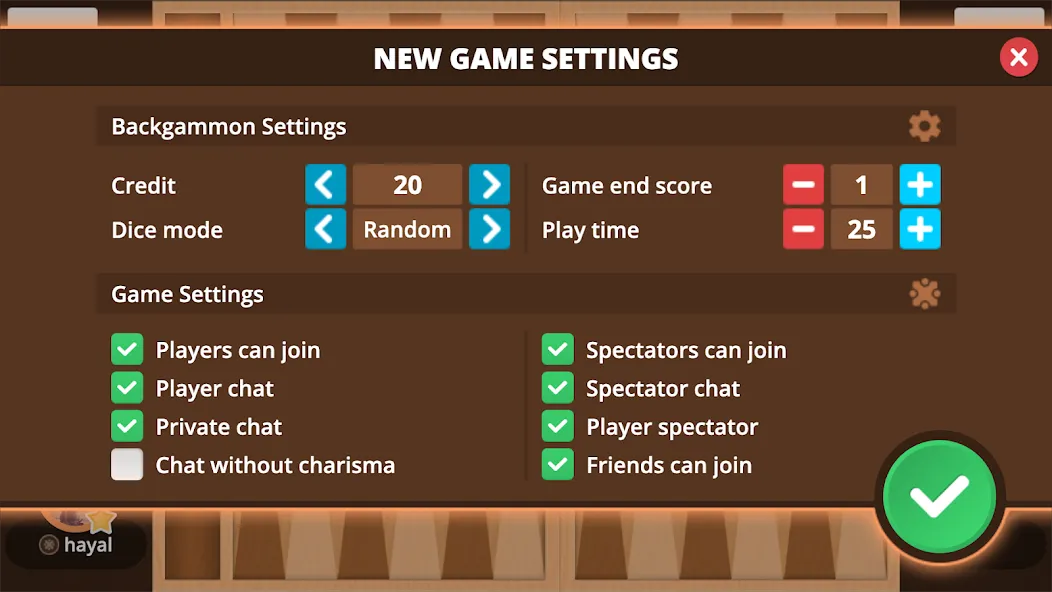 Backgammon Online (Тавла Онлайн)  [МОД Menu] Screenshot 3