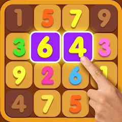 Взломанная Number Match: Ten Crush Puzzle (Намбер Матч)  [МОД Unlocked] - последняя версия apk на Андроид