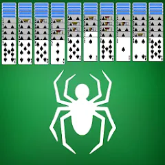 Скачать взломанную Spider Solitaire  [МОД Бесконечные деньги] - полная версия apk на Андроид