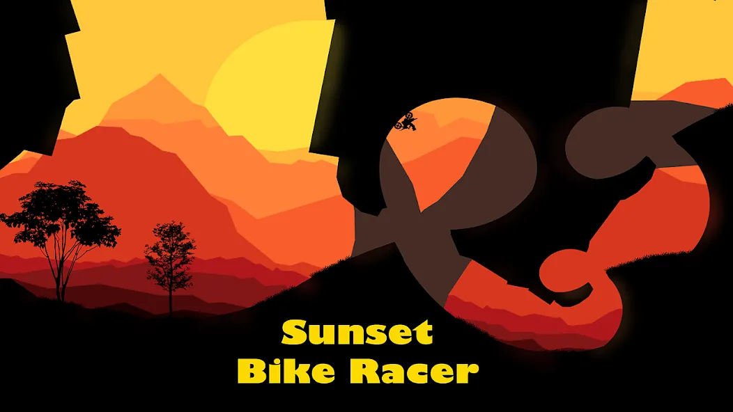 Sunset Bike Racer - Motocross (Сансет Байк Рейсер)  [МОД Много денег] Screenshot 1